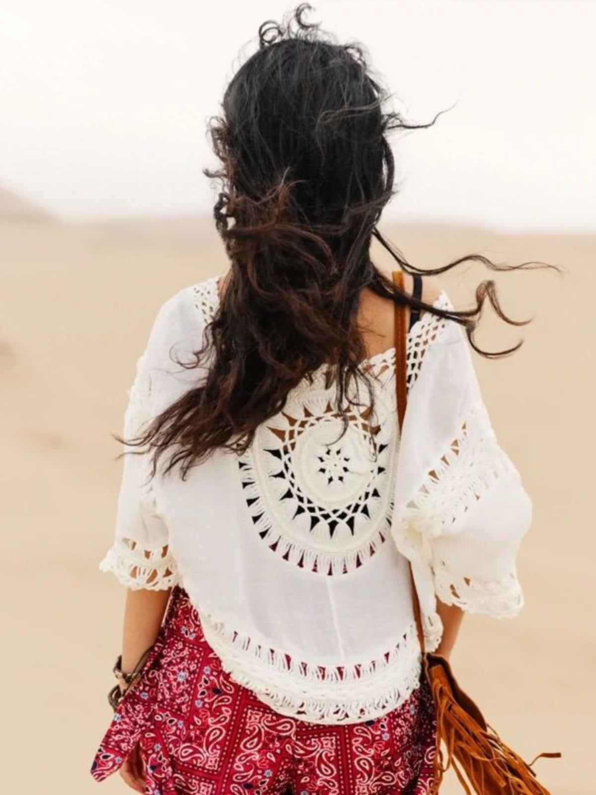 Design Inspired Bohemian Top Outerwear