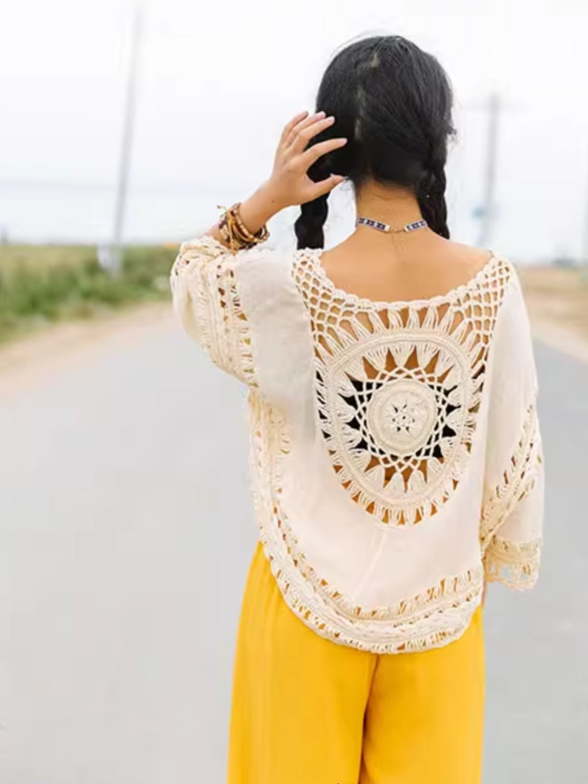 Design Inspired Bohemian Top Outerwear
