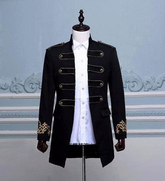 Vintage 15th Century Inspired Military Blazer