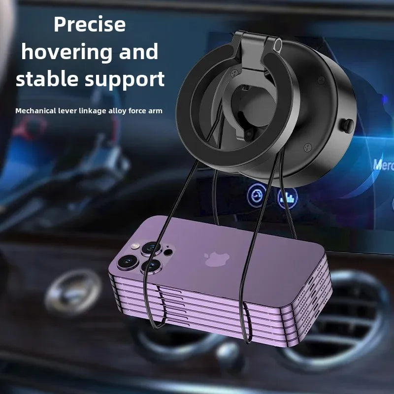 Car Magnetic Vacuum Bracket 360 Degree Rotating Mobile Phone Holder