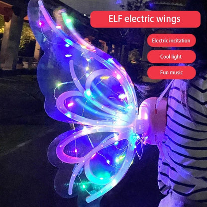 Electric Butterfly LED Dazzle Colors Lights Wings for Kids