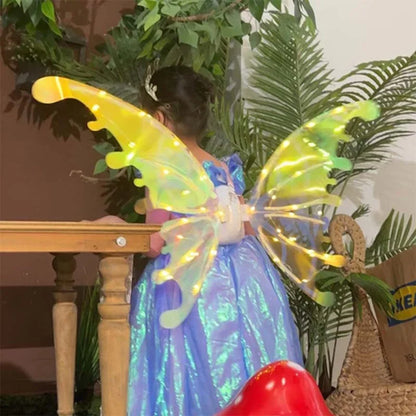 Electric Butterfly LED Dazzle Colors Lights Wings for Kids