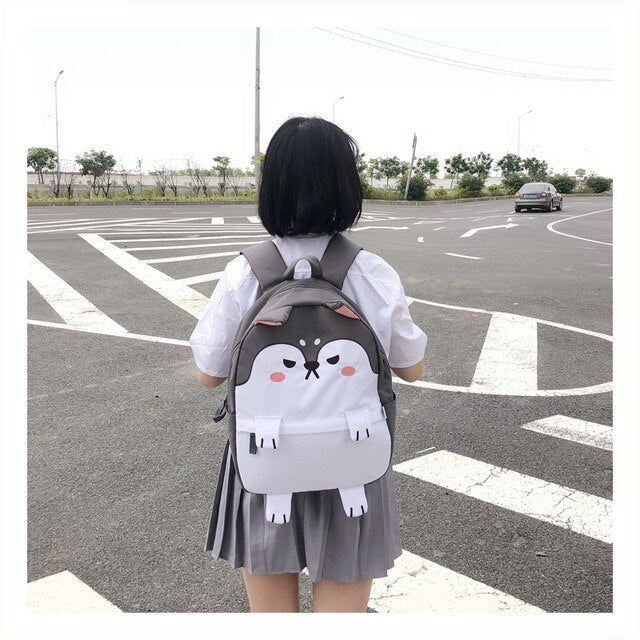 Korean fashion trendy cute schoolbag