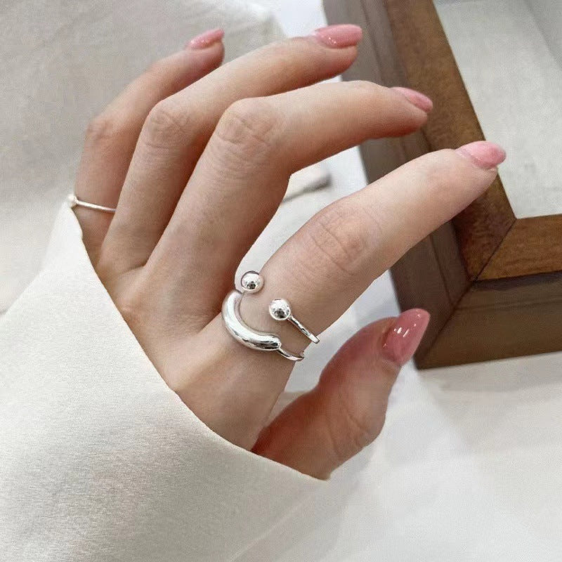 Fashion Jewelry Simple Opening Ring