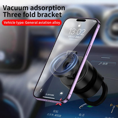 Car Magnetic Vacuum Bracket 360 Degree Rotating Mobile Phone Holder