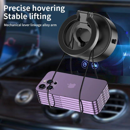 Car Magnetic Vacuum Bracket 360 Degree Rotating Mobile Phone Holder