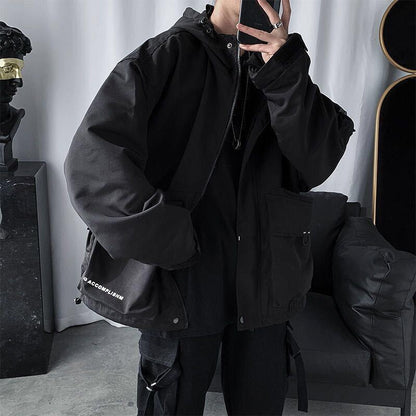 Techwear Jackets Coats Streetwear  For Men