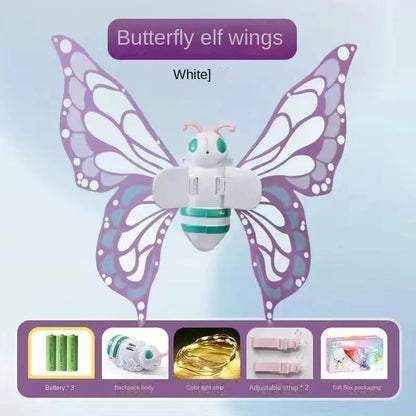 Electric Butterfly LED Dazzle Colors Lights Wings for Kids