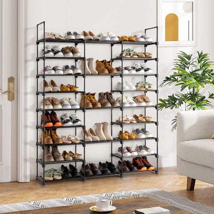 3 Rows And 9 Layers With Hooks Can Hold 50 Pairs Of Shoe Racks